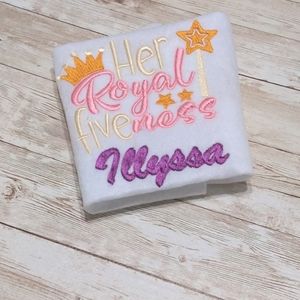 Embroidered Personalized Kid's T-shirt